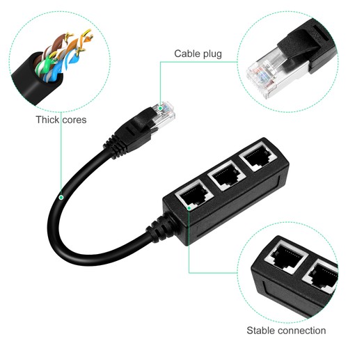 Cable Network Coupler Adapter Ethernet Extender Splitter Lan - 第 5/12 張圖片