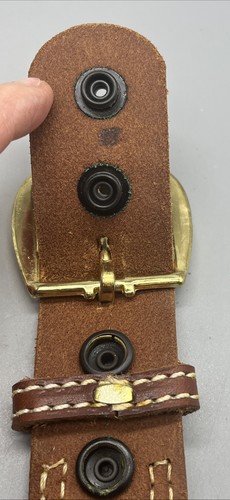 Classic Old West Styles Maker Western Men’s Belt Leather Accent Stitching 38 EUC - Picture 13 of 13