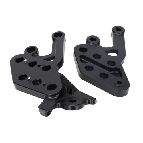 Aluminum Pedal Brackets Pair for Talaria MX3 MX4 Electric Dirt Bike Replacement - Picture 2 of 7