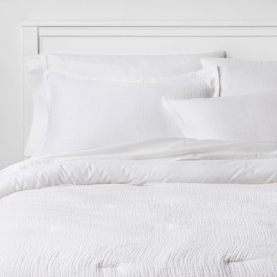 Threshold Comforter Set Matelasse Year-Round OEKO-TEX