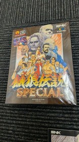 FATAL FURY SPECIAL NEO GEO Manual included Garou Densetsu SP SNK NEOGEO Tested