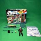 1984 GI Joe ARAH Cobra Zartan Figure Swamp Skier Chameleon with box  /Blueprints