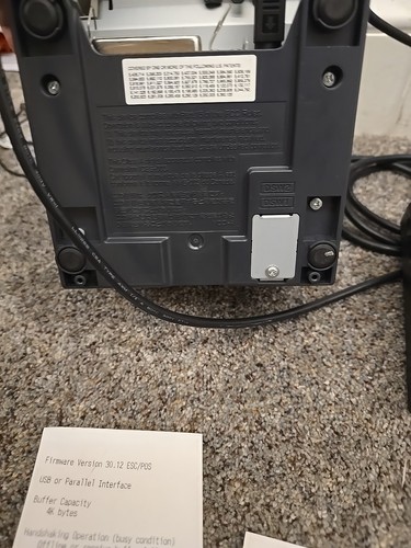 Epson TM-T88V M244A Receipt POS Thermal Printer USB Serial RS-232 TESTED - Bild 6 von 9