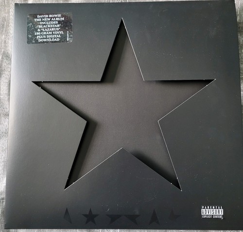 David Bowie Blackstar 2016 Pressing Black Vinyl LP Record Album Unplayed