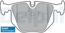 Delphi LP1803 Bremsbelagsatz für Scheibenbremse Bremsbelagsatz 