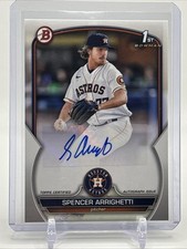 2023 Bowman 1ST Paper Prospects Autograph #PPA-SA Spencer Arrighetti RC Astros