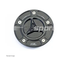MGBikeTec Gas Cap Fuel Filler Cap Black Yamaha MT07 2014-2017