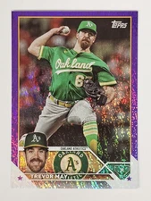 2023 Topps Update Series Trevor May #US86 Purple Foil 334/799