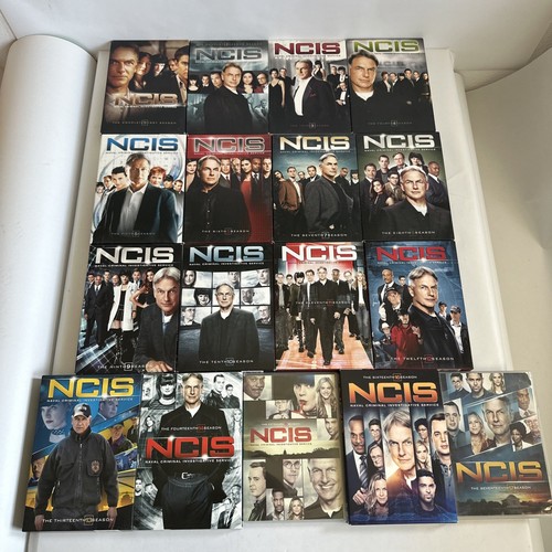 NCIS TV Series 17 Complete Seasons 1-17 DVD Lot Mark Harmon Naval Criminal Inves