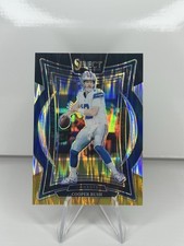 2024 Panini Select - Concourse Cooper Rush #22 Black & Gold Shock Prizm