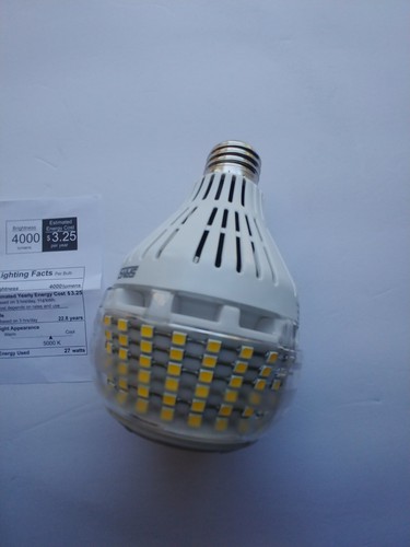 27W 250 Watt Äquivalent A21 dimmbare LED Glühbirnen superhell 4000 Lumen... - Bild 2 von 8