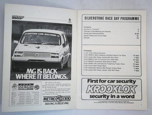 Silverstone Circuit Rennprogramme 1948 bis 1999 - F1, F5000, F2, F3, BTCC, GT's - Bild 102 von 264