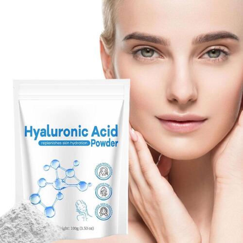 Polvo de ácido hialurónico hidratación de la piel 100 g / 3,53 OZ - ~ EE. UU.* - Imagen 6 de 10