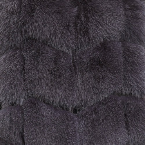 Women's Artificial Breeding Fox Fur Vest Hooded Gilet Fur Warm Thick Waistcoat - Picture 27 of 27