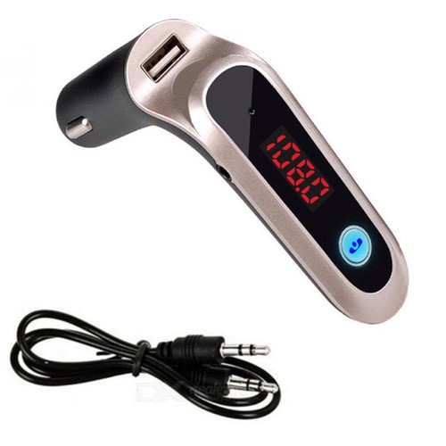 Handsfree Wireless Bluetooth Car Kit FM Transmitter Radio MP3 Player USB Charger - Picture 5 of 16