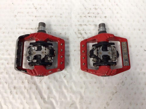 Wellgo WAM-D1 Clipless/Platform 9/16" Red Pedals
