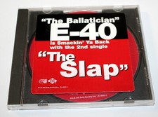 E-40 "The Slap" RARE PROMO ONLY MAXI CD w/ Instrumental NM/MINT Bay Area RAP