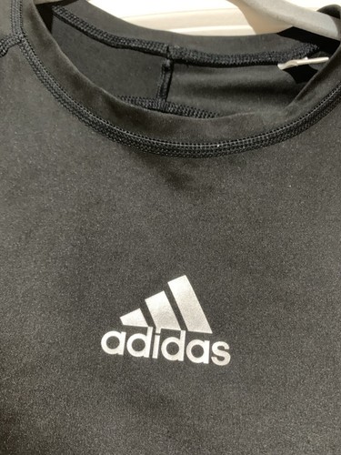 adidas Techfit Compression Top Men's Black Used - Picture 4 of 5