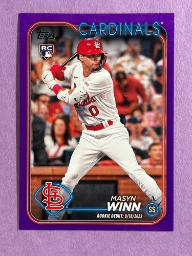 2024 Topps Update Series - Meijer Purple Parallel Singles - Combined Shipping - Picture 168 of 225
