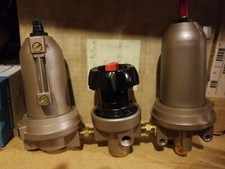 Parker FRL 00900100 Filter Lub Regulator 1/4" 3pc combo 35602200 35301000 H23