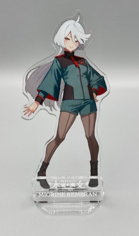 Gundam Witch From Mercury Miorine & Sletta Acrylic Stand Set of 2
