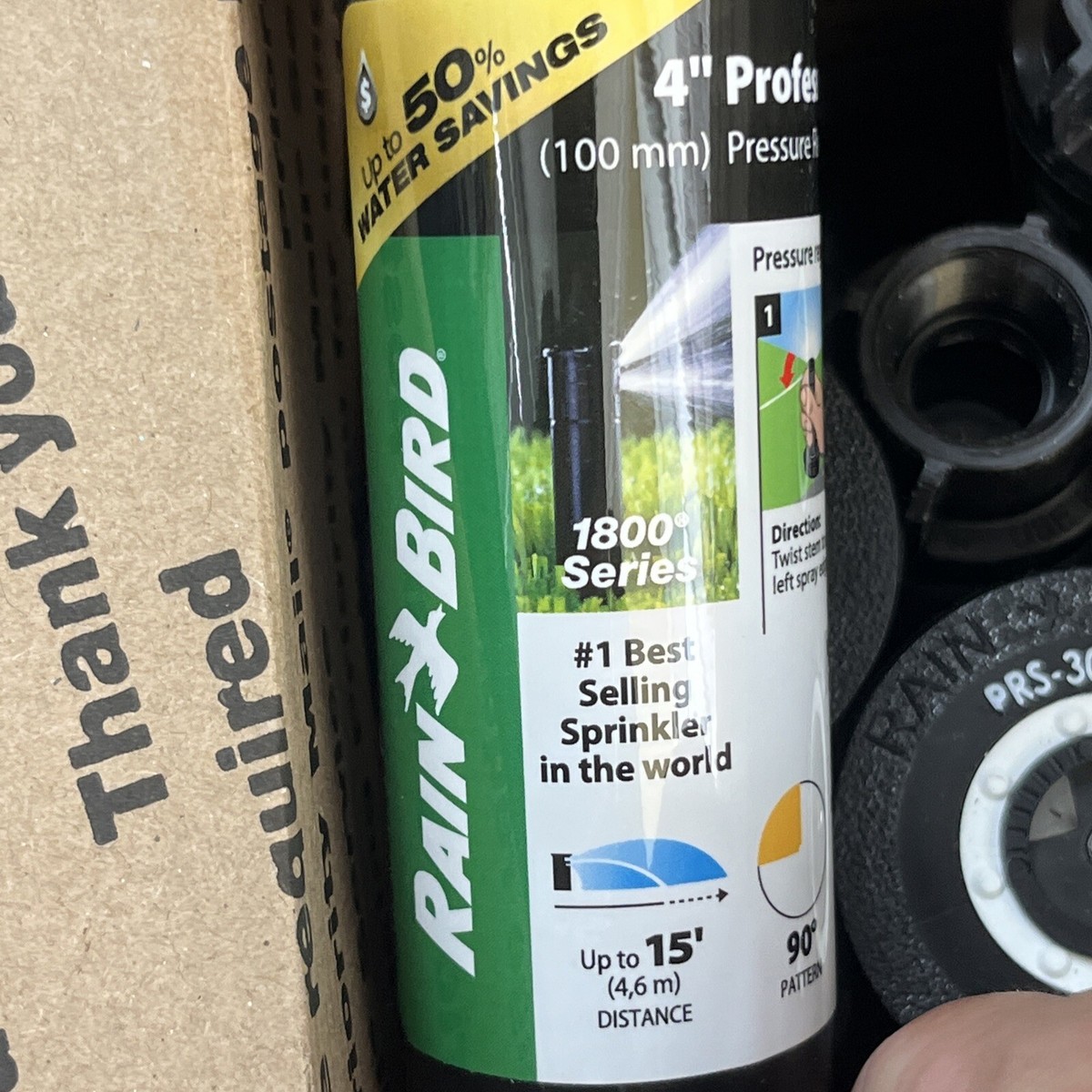 1800 Series 3 in. Dual Spray Quarter Circle Sprinkler 1800 Series 3 in. Dual Spray Quarter Circle Sprinkler