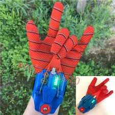 Blue Upgraded Handmade Amazing 2 Spider-man LED Magnet Web Shooter Cosplay Props