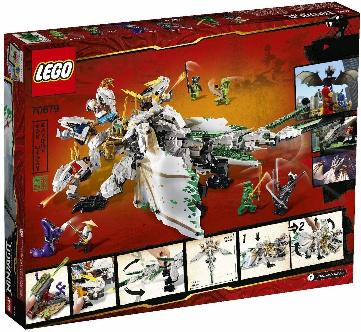 LEGO Ninjago Golden Dragon 70666 673419301718| eBay