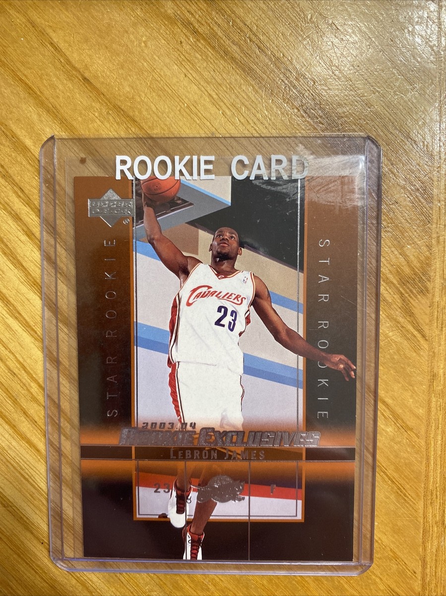 2003-04 Upper Deck Finite Signatures LeBron James RC Rookie