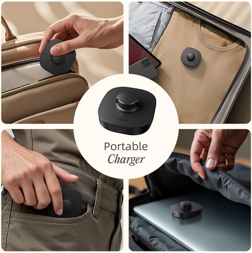Smart Ring Charging Size 8, Compatible with Oura Ring Gen3 Charger, Fast Chargin - Zdjęcie 5 z 5
