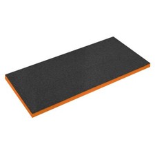 Sealey Easy Peel Shadow Foam® 1200 x 550 x 50mm - Orange/Black SF50OR