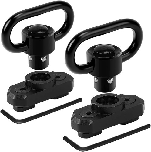 Versatile 2 Pack 1.25" QD Two Point Sling and Mloc Mounts for Secure Attachments - Picture 3 of 10