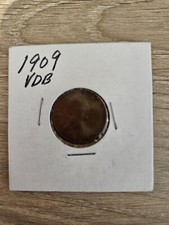 1909 VDB Lincoln Wheat Penny