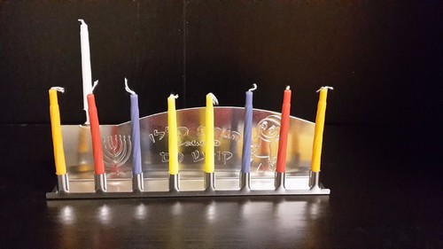 44 farbige Chanukka KERZEN. Jüdische Hannukka Menora Lichter oder fragen Sie nach weiß - Bild 2 von 3
