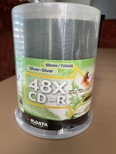 RIDATA 48X CD-R 100 PCS 80min/700mb Silver-silver