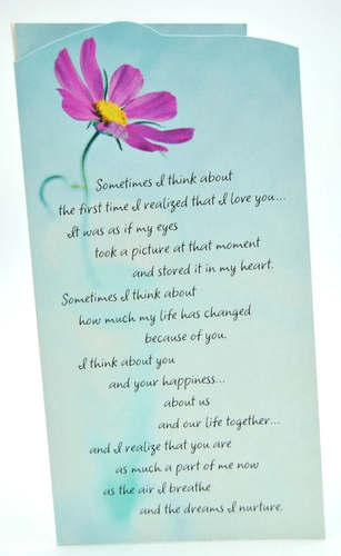(5) Hallmark BETWEEN YOU AND ME Cards For Love, Mom, Dad, Friend With Envelopes - Picture 3 of 12