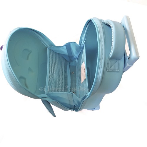 SMIGGLE Mates Hardtop Trolley Bag Wheelie Case Blue NWT - Picture 3 of 7