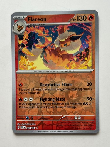 POKEMON CARDS SCARLET & VIOLET PRISMATIC - HOLO'S & REVERSE HOLO'S - YOU CHOOSE - Picture 12 of 97