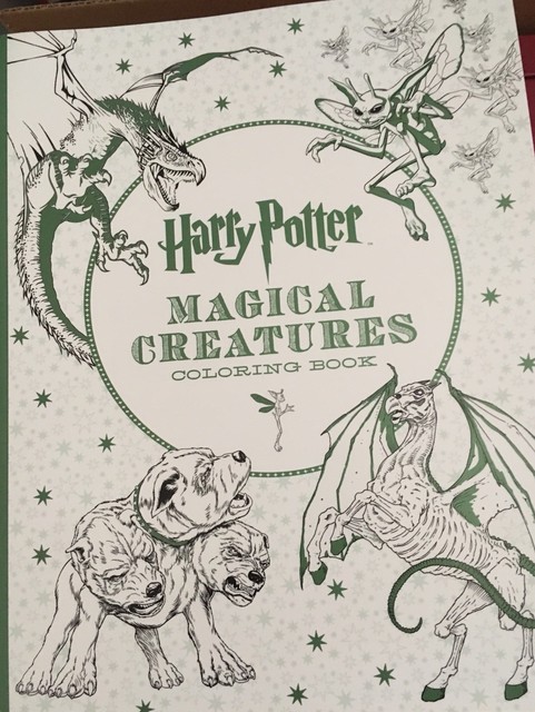 Download New Harry Potter Magical Creatures Coloring Book | eBay