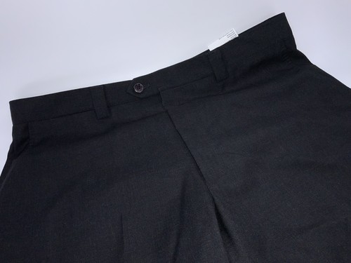 Sartore Dress Pants 36x32 Gray 100% Wool Flat Front Italy Worn Once YGI I2-220 - Picture 3 of 10