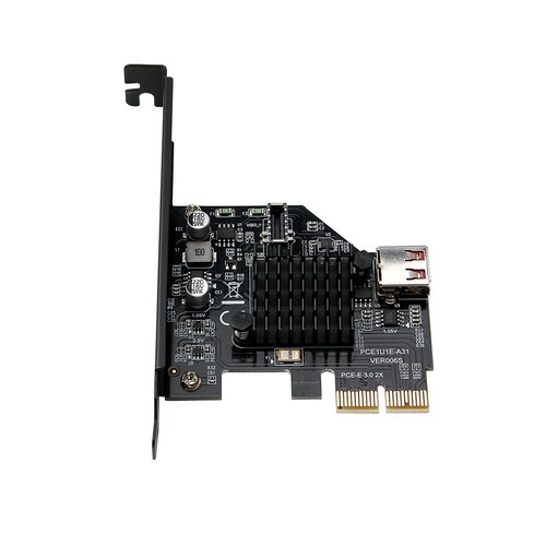 Pci-express 3.0 2x to Type-e USB 3.1 Gen2 10Gbps+USB 2.0 port expansion card - Picture 9 of 12