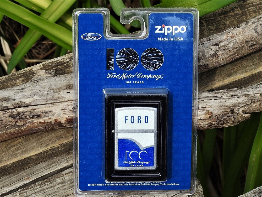 Zippo Lighter - Ford Motor Company - 100 Years Centennial Zippo Lighter - Ford Motor Company - 100 Years Centennial
