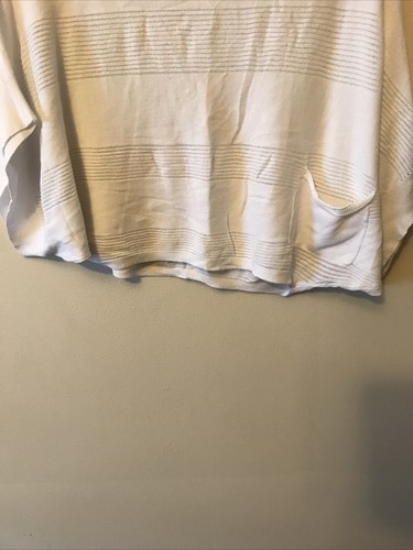 Costa Blanca DAMEN Cropped Top Knopfleiste Dolmanärmel weiß Stretch Größe S - Bild 9 von 12