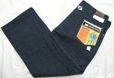 NWT Vintage SEARS Blue Denim Western Jeans Over Boot Genuine ROEBUCKS Men 40x30