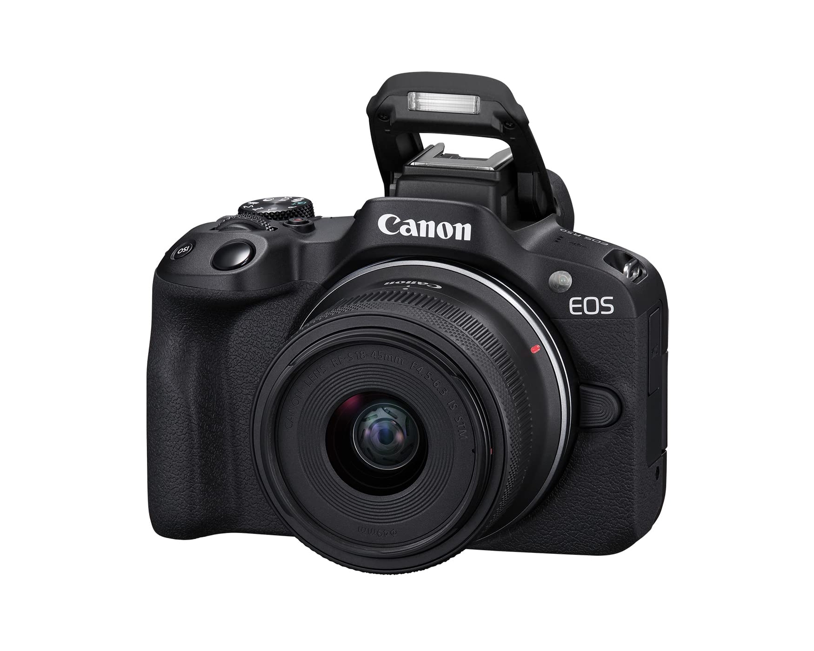 Canon EOS R50 Mirrorless Vlogging Camera (Black) w/RF-S18-45mm F4.5-6.3 is STM - Picture 3 of 4