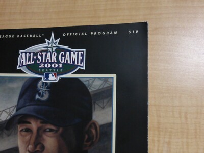 2001.ALL DTAR GAME オフシャルプログラム　イチロー表示 2001.ALL DTAR GAME オフシャルプログラム イチロー表示 2001