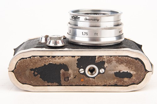 Berning Robot Star analoge Kleinbildkamera Quadratformat mit Xenar 38 mm f/2,8 V25 - Bild 6 von 9
