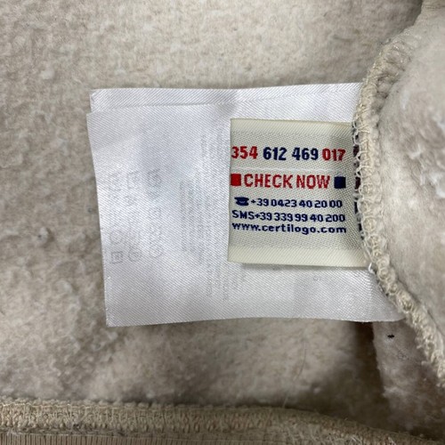 Sudadera con Capucha con Cremallera Moncler Vintage Beige Talla L - Imagen 11 de 13