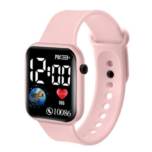 Reloj de pulsera deportivo con pantalla digital LED para hombres mujeres unisex niños niñas niños regalo - Imagen 17 de 18