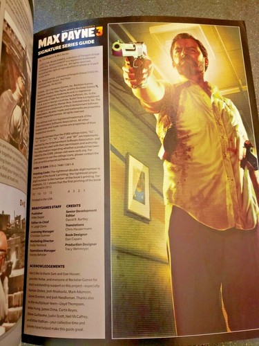 Max Payne 3 Signature Series Guide (2012, Trade Paperback) - Picture 3 of 3